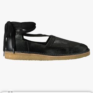 Rachel Comey Frisco Espadrille Leather Mesh Ankle Wrap/Tie Up 13